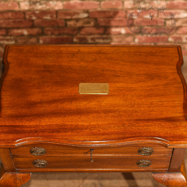 Early 20th Century Two Drawer Side Table - London Fine Antiques