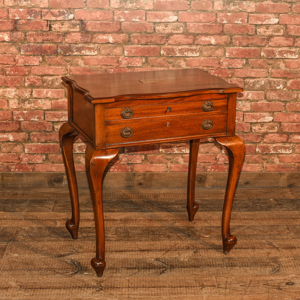 Early 20th Century Two Drawer Side Table - London Fine Antiques