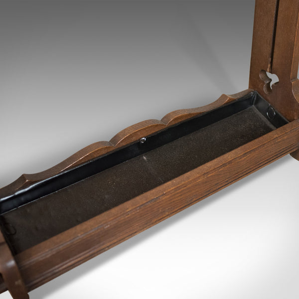 Antique Umbrella Stand, Arts and Crafts Stick Stand, English, Oak, Circa 1890 - London Fine Antiques
