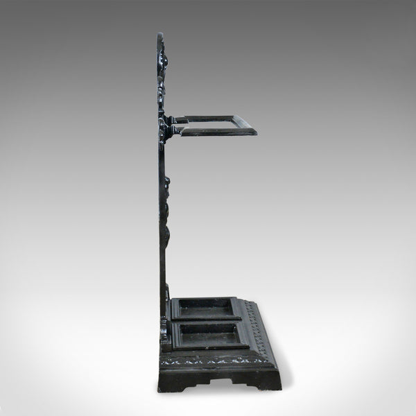 Antique Umbrella or Stick Stand, English, Victorian, Cast Iron, Hall, Circa 1890 - London Fine Antiques