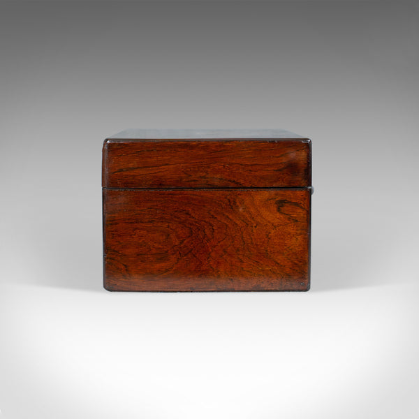 Antique Vanity Box, English, Victorian, Travelling Case, Rosewood, Circa 1850 - London Fine Antiques