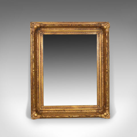 Antique Wall Mirror Victorian Gilt Gesso Frame, English, Overmantel Circa 1900 - London Fine Antiques