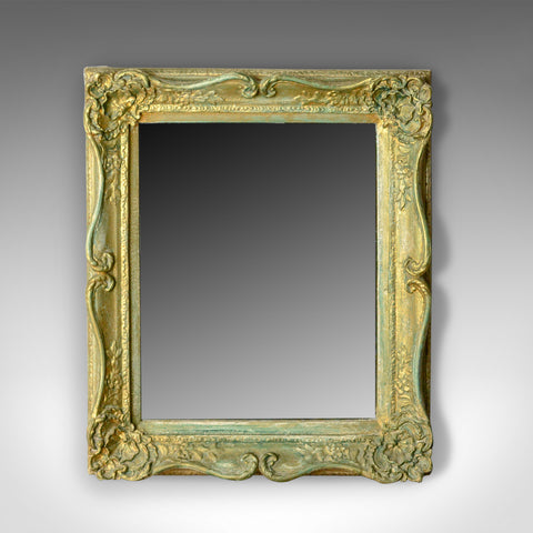 Antique Wall Mirror, Victorian, Painted Gilt Gesso Frame, Classical Taste c.1890 - London Fine Antiques