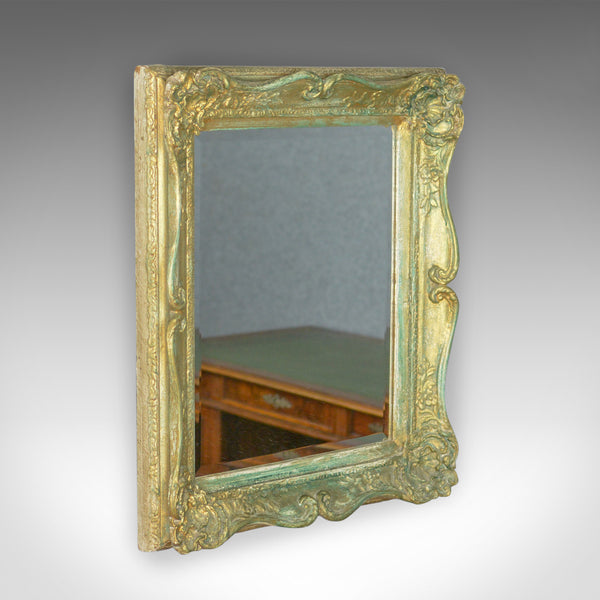 Antique Wall Mirror, Victorian, Painted Gilt Gesso Frame, Classical Taste c.1890 - London Fine Antiques
