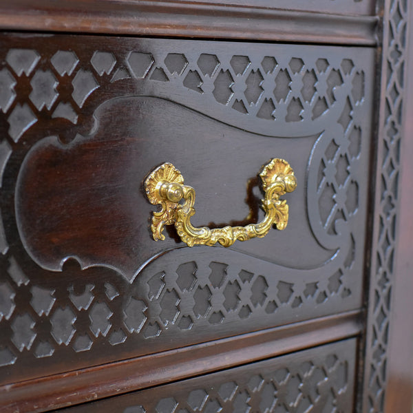 Antique Wardrobe, Carved Mahogany, English, Compactum, Edwardian Circa 1910 - London Fine Antiques