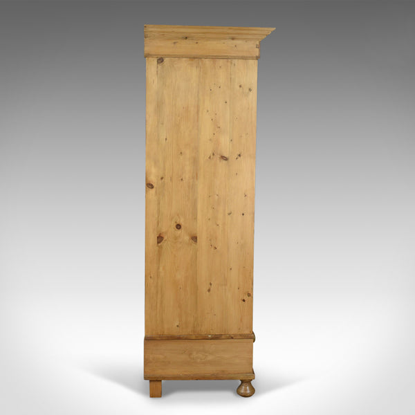 Antique Wardrobe, French Pine Compactum Cupboard Circa 1900 - London Fine Antiques