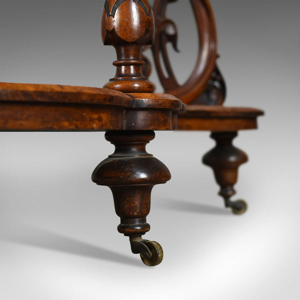 Antique Whatnot, Irish, Burr Walnut, Mirror Stand Robert Strahan & Co Circa 1840 - London Fine Antiques