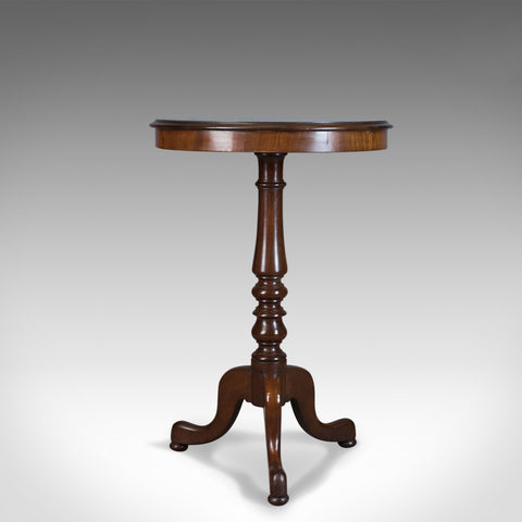 Antique Wine Table, English, Regency, Circular, Side, Mahogany Circa 1830 - London Fine Antiques