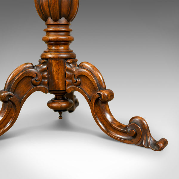 Antique Wine Table, English, Victorian, Octagonal, Side, Rosewood, Circa 1870 - London Fine Antiques