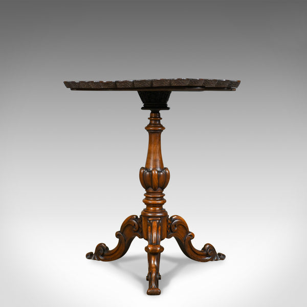 Antique Wine Table, English, Victorian, Octagonal, Side, Rosewood, Circa 1870 - London Fine Antiques
