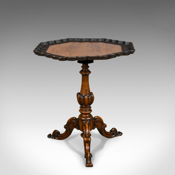 Antique Wine Table, English, Victorian, Octagonal, Side, Rosewood, Circa 1870 - London Fine Antiques