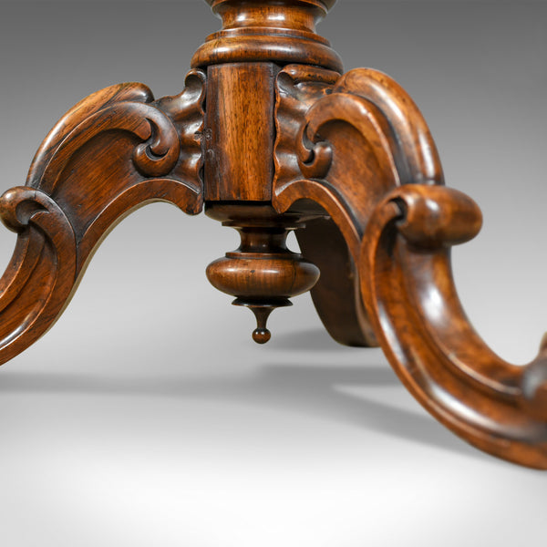 Antique Wine Table, English, Victorian, Octagonal, Side, Rosewood, Circa 1870 - London Fine Antiques
