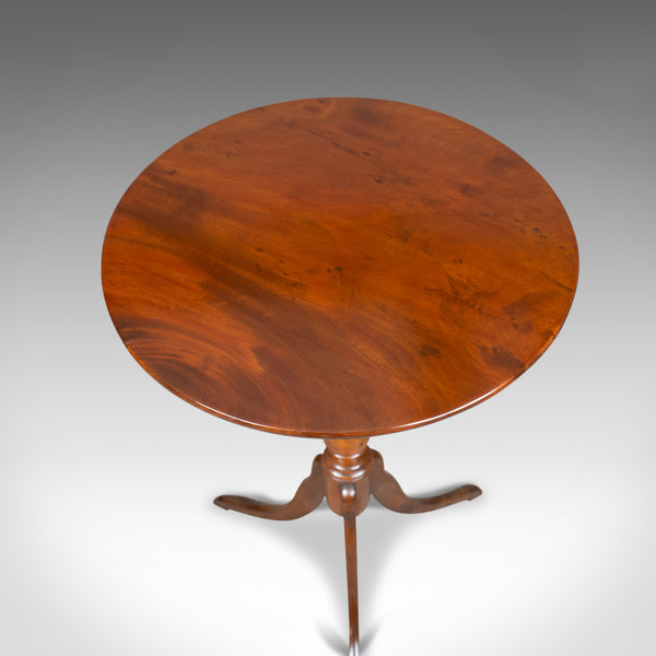 Antique Wine Table, Regency, Circular, Side, Mahogany, Circa 1820 - London Fine Antiques