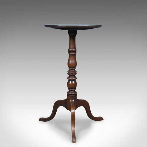 Antique Wine Table, Victorian, Circular, Side, Mahogany, Circa 1840 - London Fine Antiques