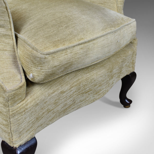 Antique Wing Back Armchair, Victorian Easy Chair, Late 19th Century, Circa 1900 - London Fine Antiques