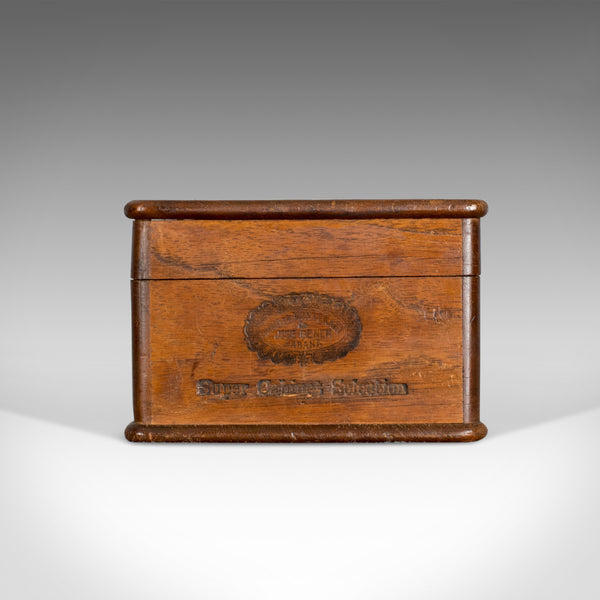 Antique Wooden Cigar Box, Hoyo de Monterrey, Havana, Habana, Humidor, c.1920 - London Fine Antiques