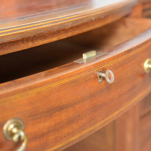 Antique Writing Desk, English, Edwardian, Mahogany, Knee-Hole, Circa 1910 - London Fine Antiques