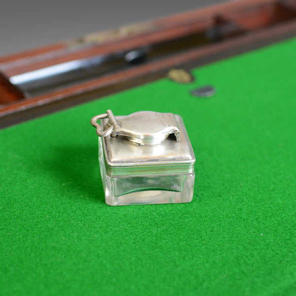 Antique Writing Slope, Bramah Lock, Victorian, Mechi London, c.1840 - London Fine Antiques