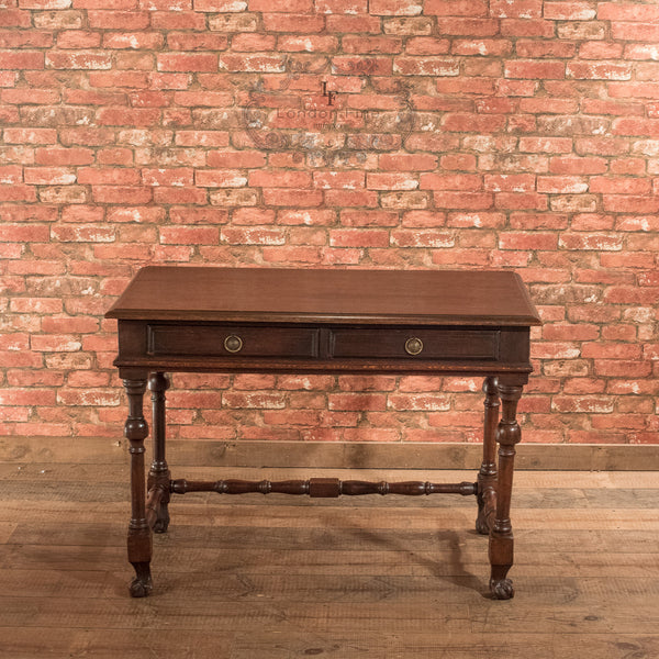 Victorian Oak Writing Table, c.1870 - London Fine Antiques