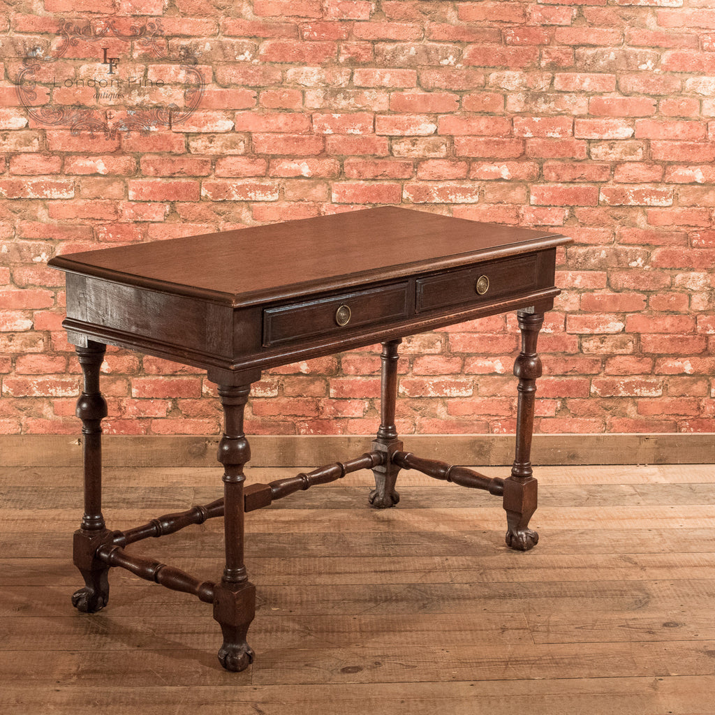 Victorian Oak Writing Table, c.1870 - London Fine Antiques