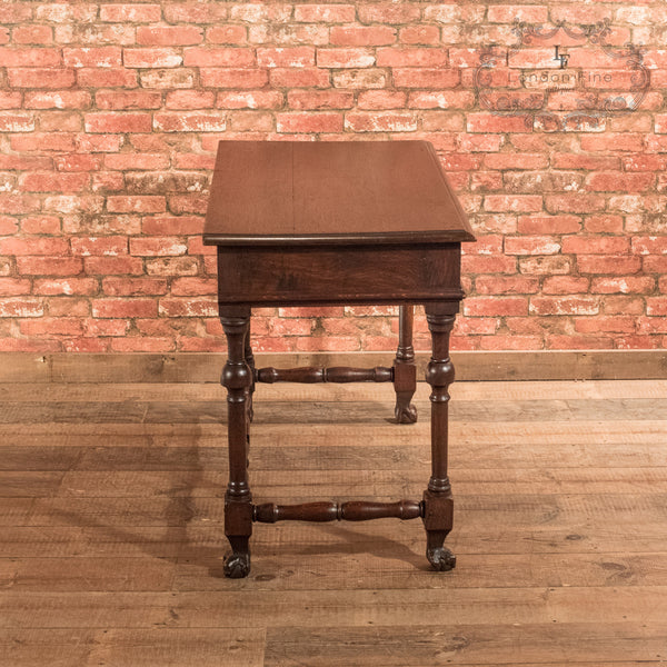 Victorian Oak Writing Table, c.1870 - London Fine Antiques