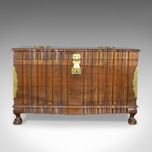 Asian Hardwood Trunk, Bronzed Mounted Chest, Coffer, Late 20th Century - London Fine Antiques