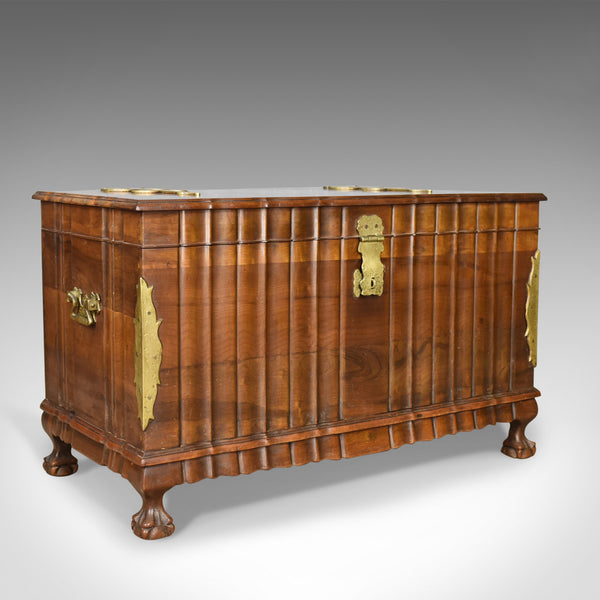 Asian Hardwood Trunk, Bronzed Mounted Chest, Coffer, Late 20th Century - London Fine Antiques