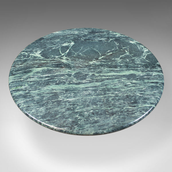 Belgian Marble Coffee Table, Low, Circular, Late 20th Century - London Fine Antiques