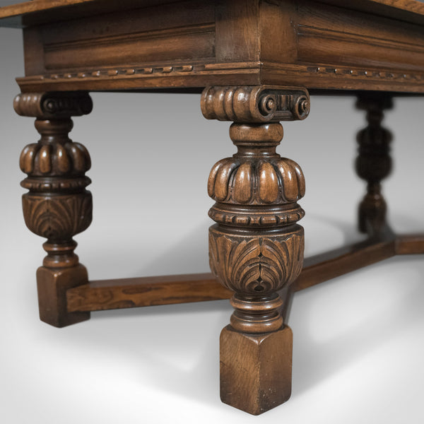 17th Century Revival Refectory Table, Country Kitchen Dining, 20th Century - London Fine Antiques