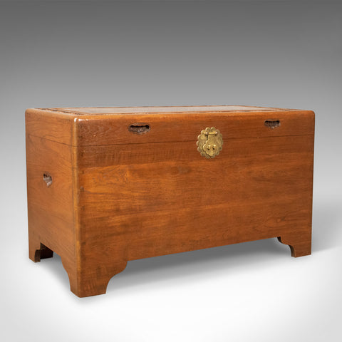 Camphor Wood Chest, Oriental Trunk, Art Deco Period, Circa 1940 - London Fine Antiques