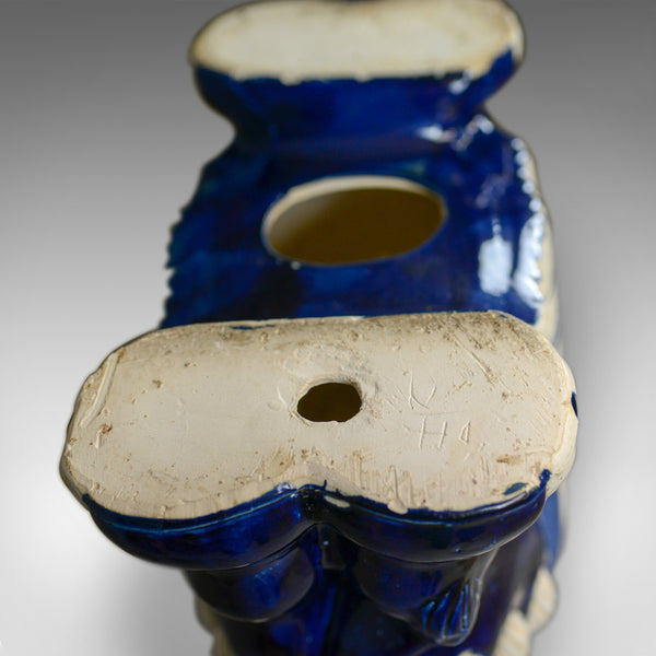 Ceramic Elephant Plant Stand, Garden Companion Table, Mid-Late 20th Century - London Fine Antiques