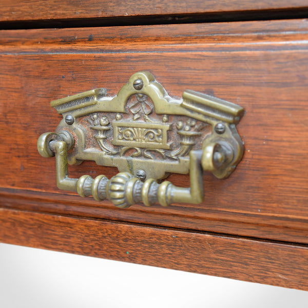Antique Desk, Late Victorian Writing Table c.1880 - London Fine Antiques