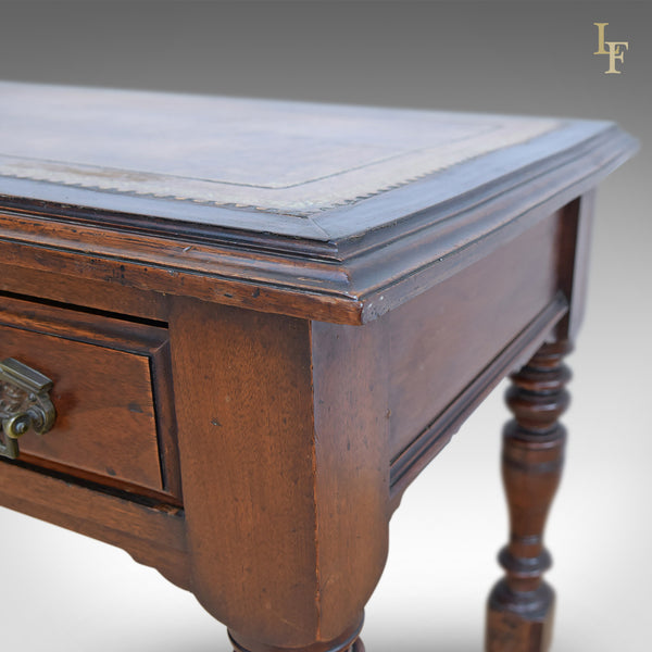Antique Desk, Late Victorian Writing Table c.1880 - London Fine Antiques