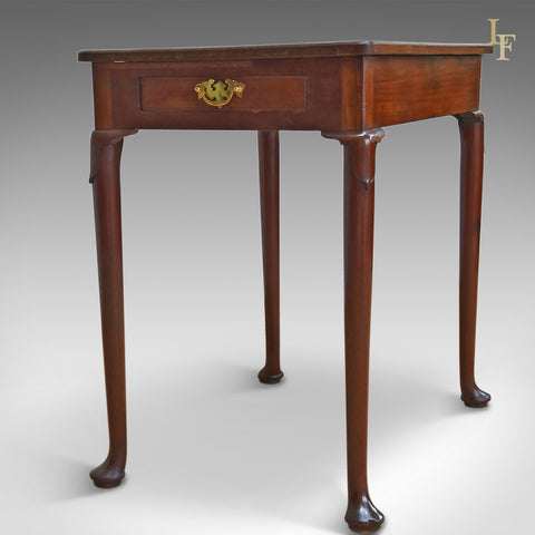Antique Side Table, Early Georgian, Walnut c.1750 - London Fine Antiques