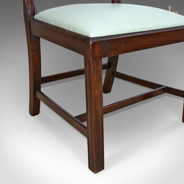 Antique Dining Chairs, Set Of Six, Victorian Chippendale Revival - London Fine Antiques