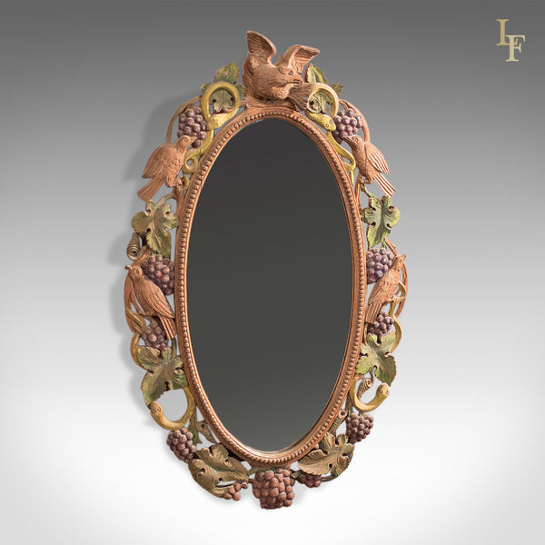 Early to mid 20th Century Carved Wall Mirror, Anglo Indian - London Fine Antiques