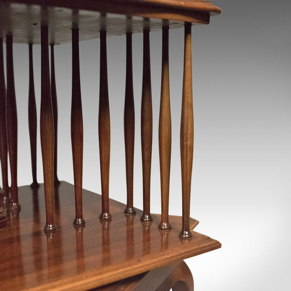 Edwardian, Regency Revival, Antique Revolving Bookcase, Mahogany, c.1910 - London Fine Antiques