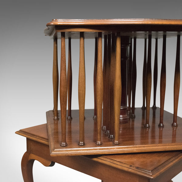 Edwardian, Regency Revival, Antique Revolving Bookcase, Mahogany, c.1910 - London Fine Antiques