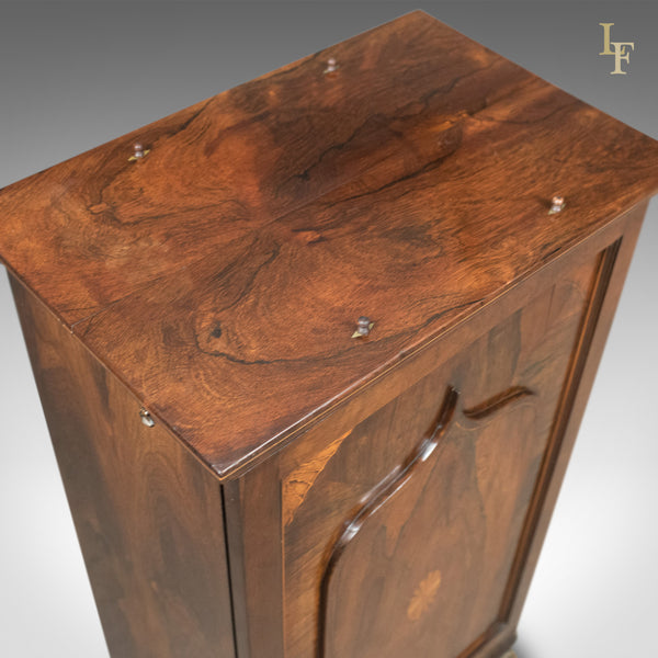 English Regency Antique Music Cabinet with Stand, Rosewood c.1820 - London Fine Antiques