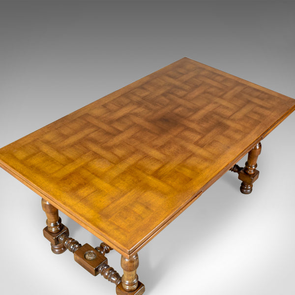 Extending Dining Table, 8 - 10 Seater, Mahogany, French Circa 1920 - London Fine Antiques