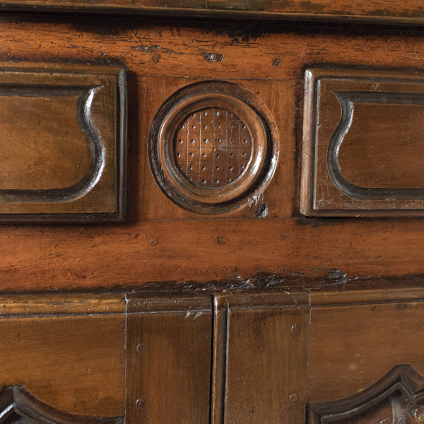 French Antique Sideboard Cabinet, 18th Century Walnut Cupboard - London Fine Antiques