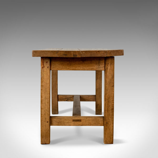 French Antique Charcuterie Table, 19th Century, Oak, Country Kitchen Circa 1890 - London Fine Antiques