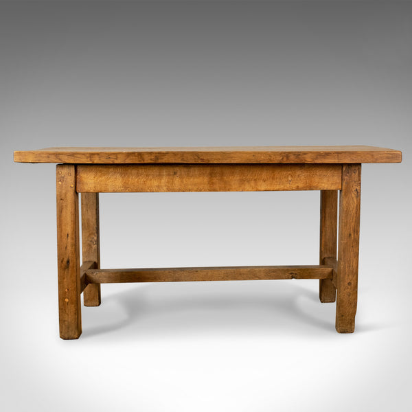 French Antique Charcuterie Table, 19th Century, Oak, Country Kitchen Circa 1890 - London Fine Antiques