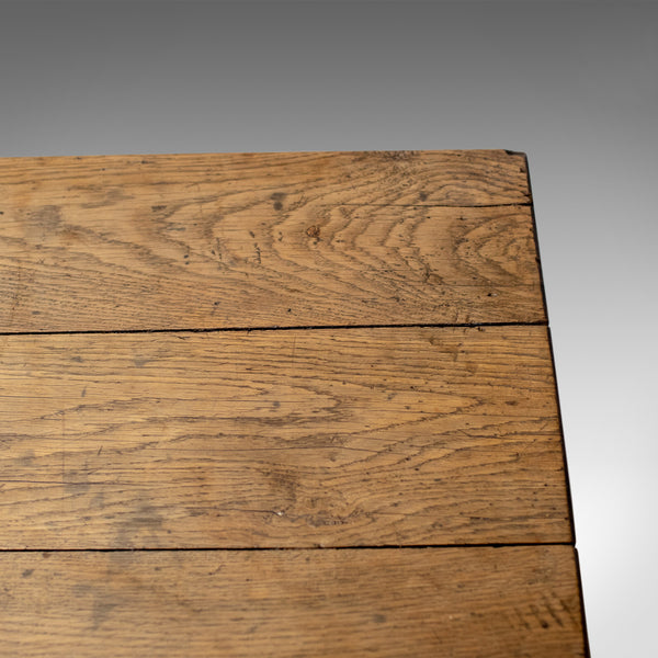 French Antique Charcuterie Table, 19th Century, Oak, Country Kitchen Circa 1890 - London Fine Antiques