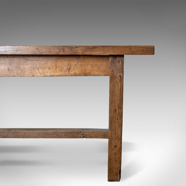 French Antique Charcuterie Table, 19th Century, Oak, Country Kitchen Circa 1890 - London Fine Antiques