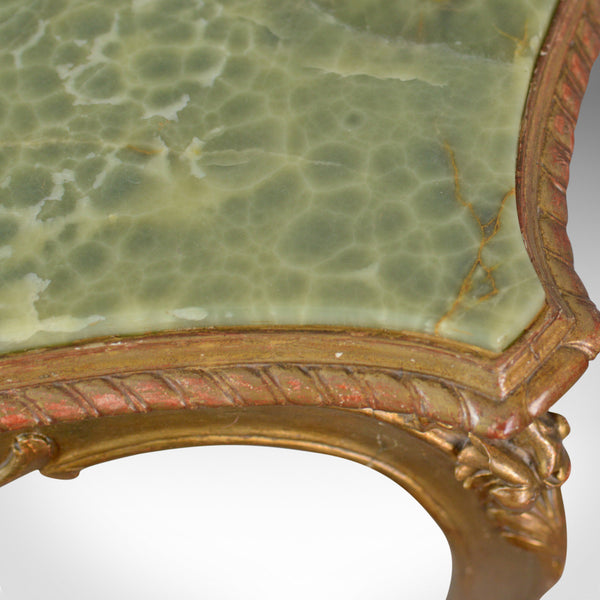 French Antique Console Table, Giltwood and Onyx, Classical Revival, Circa 1900 - London Fine Antiques