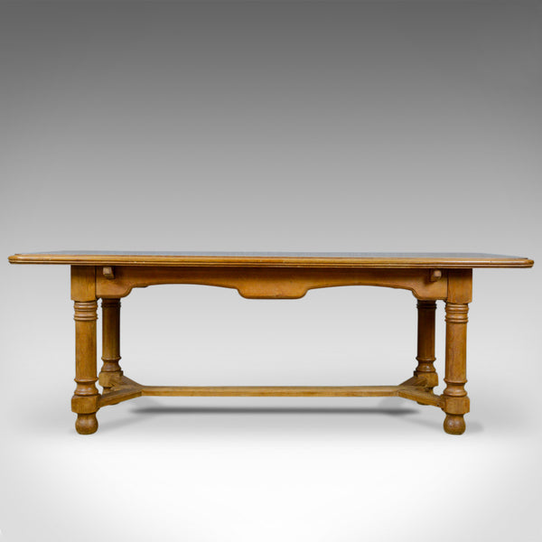 French Antique Dining Table, Oak, Seating up to Six, Early C20th, Circa 1920 - London Fine Antiques