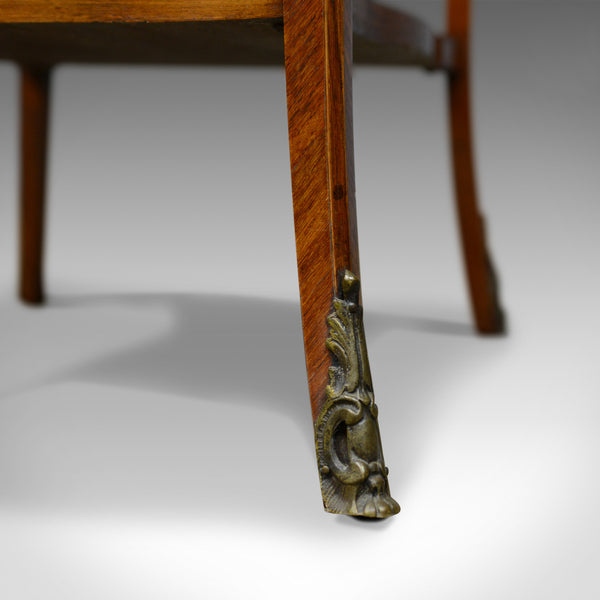 French Antique Etagere, Kingwood Side Table, Nightstand, Druce and Co, c.1870 - London Fine Antiques