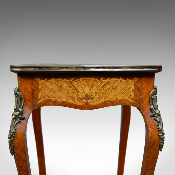 French Antique Etagere, Kingwood Side Table, Nightstand, Druce and Co, c.1870 - London Fine Antiques