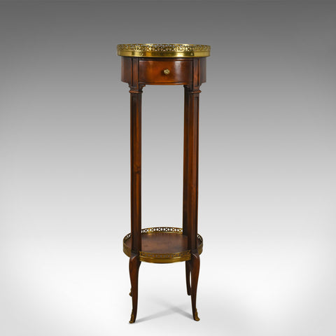 French Plant Stand in the 19th Century Taste, Mahogany Brass Ormolu Late C20th - London Fine Antiques